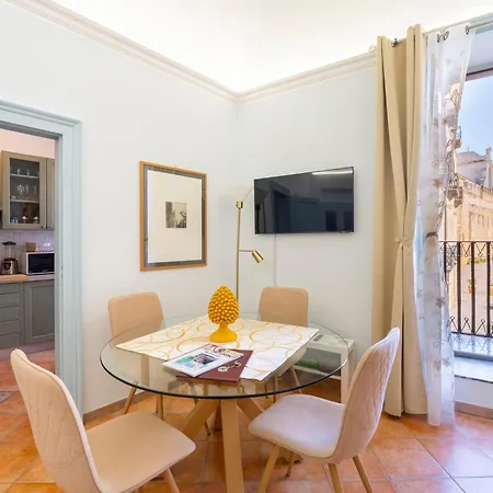 Сasa de vacaciones Casa Dei Leoni Balcony On Piazza Duomo Ortigia Syracuse