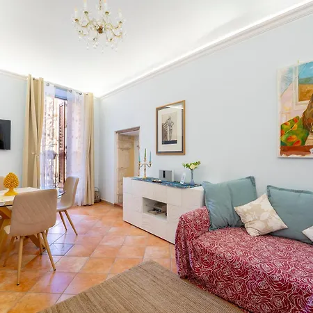 Casa Dei Leoni Balcony On Piazza Duomo Ortigia Сasa de vacaciones Syracuse
